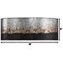 7_Varaluz Cannery 6" High Ombre Galvanized 2-Light Wall Sconce more views