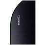 3_Varaluz Capsule Black Metal 22" x 40" Oval Wall Mirror more views