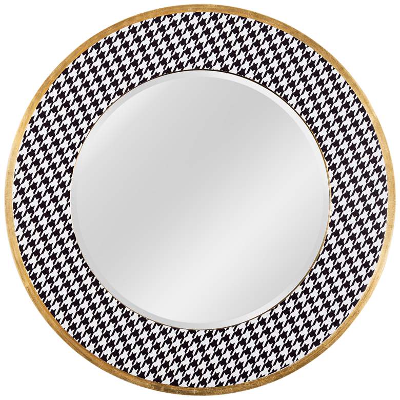 Image 1 Varaluz Casa Azzezzi Gold Dust 30" Round Wall Mirror
