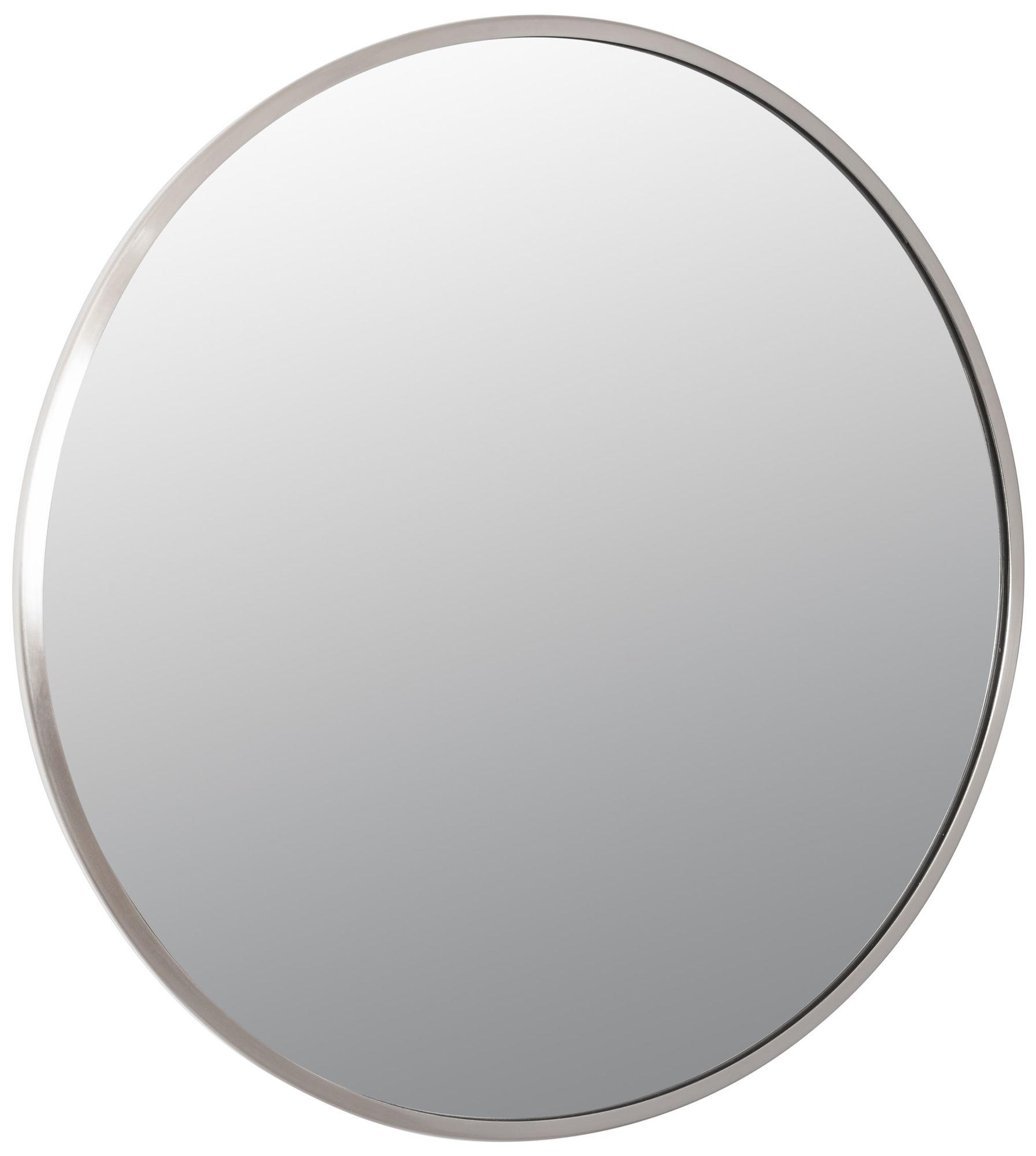 Image 4 Varaluz Casa Cottage Brushed Nickel 30" Round Wall Mirror more views