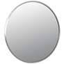 4_Varaluz Casa Cottage Brushed Nickel 30" Round Wall Mirror more views