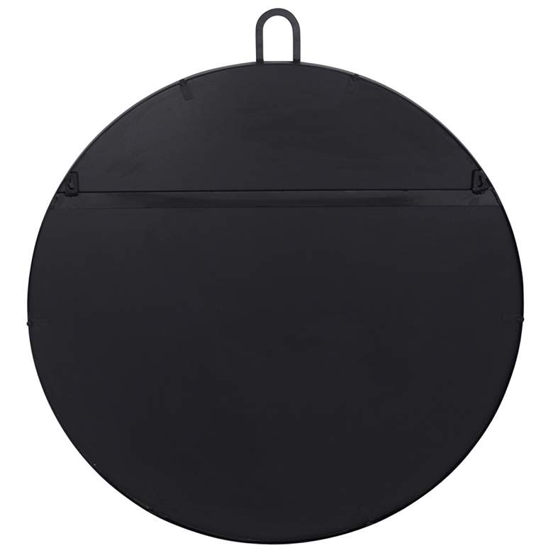 Image 5 Varaluz Casa Eli Black 30" x 30" Round Stopwatch Wall Mirror more views