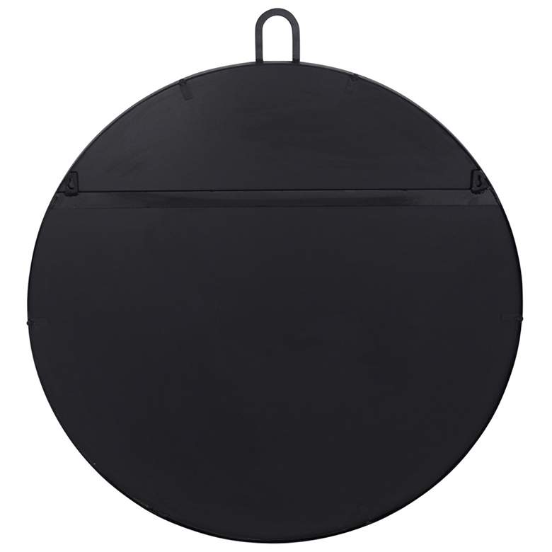 Image 5 Varaluz Casa Eli Black 30 inch x 30 inch Round Stopwatch Wall Mirror more views