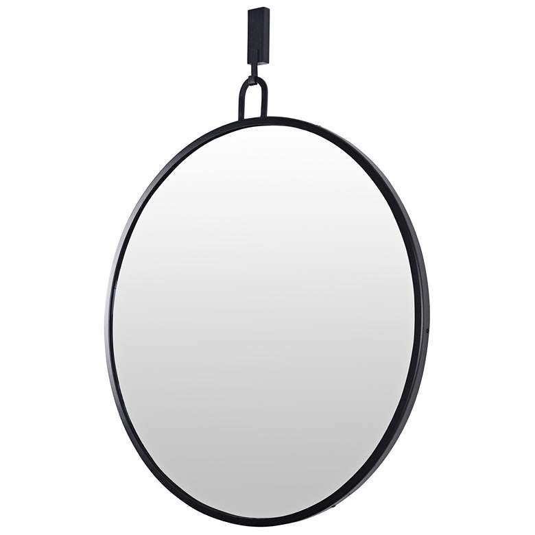 Image 6 Varaluz Casa Eli Black 30 inch x 30 inch Round Stopwatch Wall Mirror more views