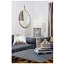 7_Varaluz Casa Eli Gold 30" x 38" Round Stopwatch Wall Mirror more views
