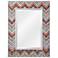 Varaluz Casa Jemma Pastel Chevron 30" x 40" Wall Mirror