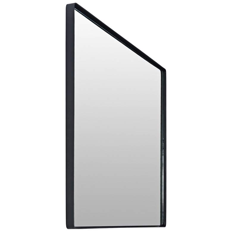 Image 6 Varaluz Casa Jonah Black 30 inch x 24 inch Rectangular Wall Mirror more views