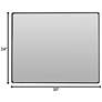 7_Varaluz Casa Jonah Black 30" x 24" Rectangular Wall Mirror more views