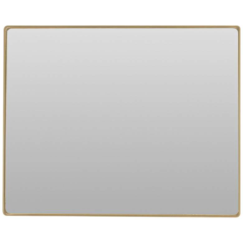 Image 2 Varaluz Casa Jonah Gold 30 inch x 24 inch Wall Mirror