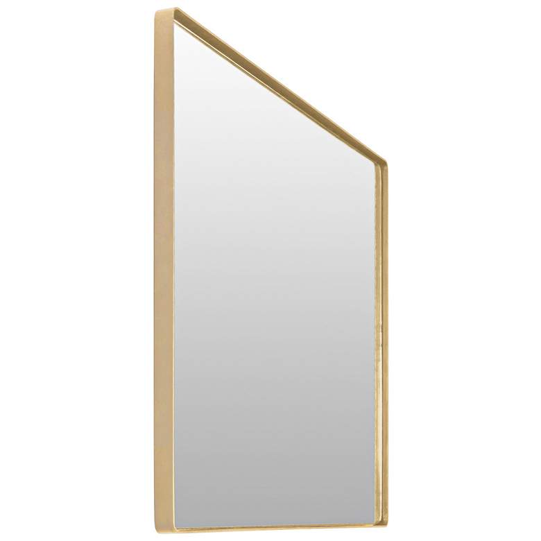 Image 4 Varaluz Casa Jonah Gold 30 inch x 24 inch Wall Mirror more views