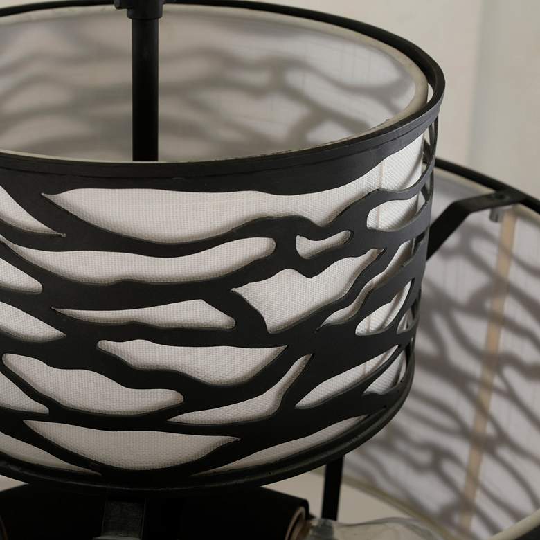 Image 6 Varaluz Casa Kato 18 3/4" Wide Carbon Black Pendant Light more views
