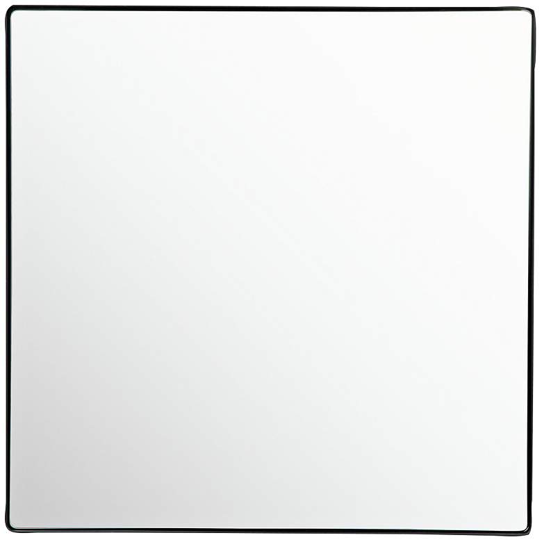 Image 1 Varaluz Casa Kye Black 30" Square Wall Mirror