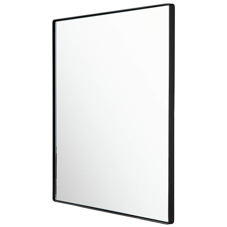 Image 2 Varaluz Casa Kye Black 30" Square Wall Mirror more views