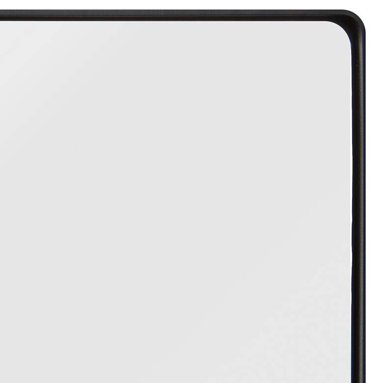 Image 3 Varaluz Casa Kye Blk 22" x 40" Rectangular Wall Mirror more views