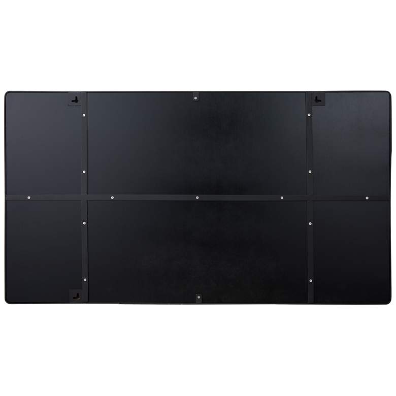 Image 4 Varaluz Casa Kye Blk 22" x 40" Rectangular Wall Mirror more views