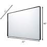5_Varaluz Casa Kye Blk 22" x 40" Rectangular Wall Mirror more views