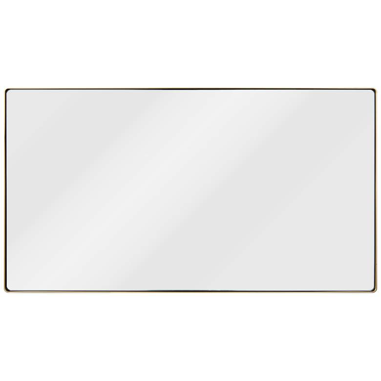 Image 1 Varaluz Casa Kye Gold 22 inch x 40 inch Rectangular Wall Mirror
