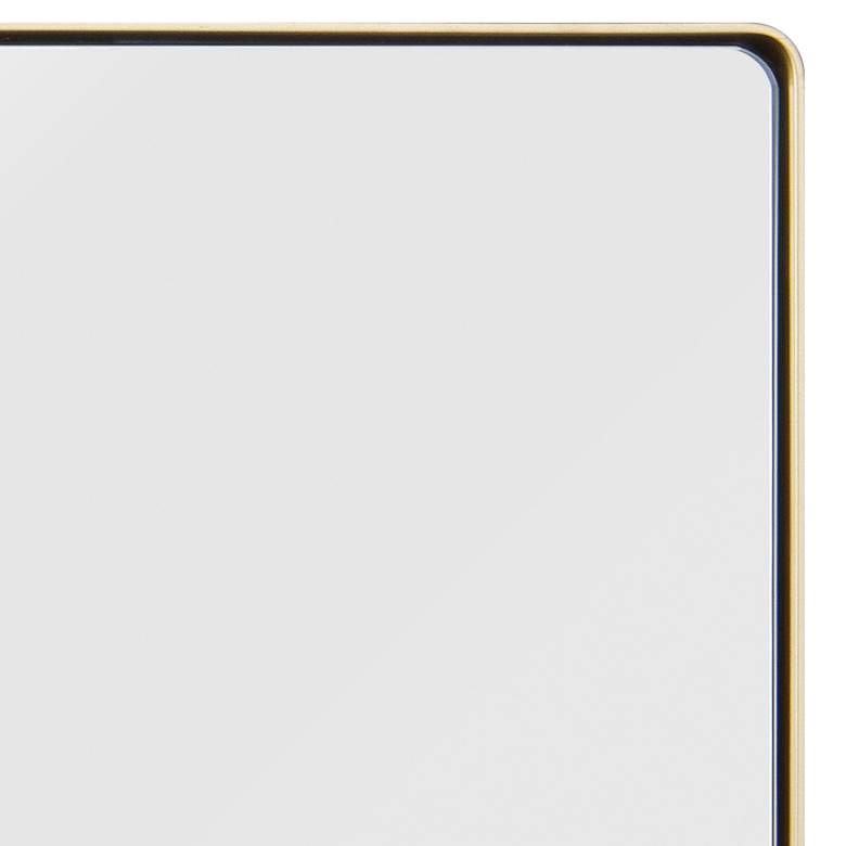 Image 2 Varaluz Casa Kye Gold 22" x 40" Rectangular Wall Mirror more views