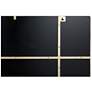 3_Varaluz Casa Kye Gold 22" x 40" Rectangular Wall Mirror more views