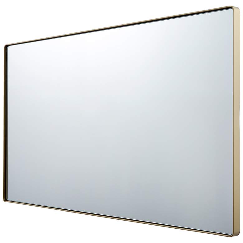 Image 5 Varaluz Casa Kye Gold 22" x 40" Rectangular Wall Mirror more views