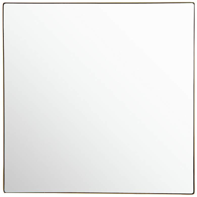 Image 1 Varaluz Casa Kye Gold 40 inch Square Oversized Wall Mirror