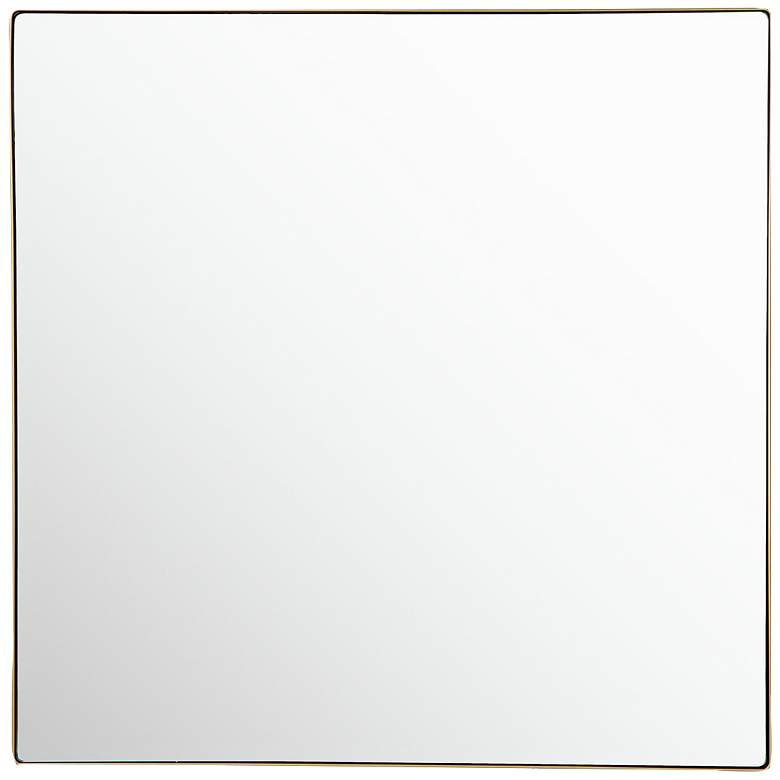 Image 1 Varaluz Casa Kye Gold 40" Square Oversized Wall Mirror