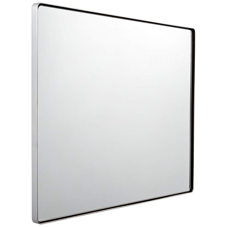 Image 4 Varaluz Casa Kye Polished Nickel 30 inch x 24 inch Wall Mirror more views