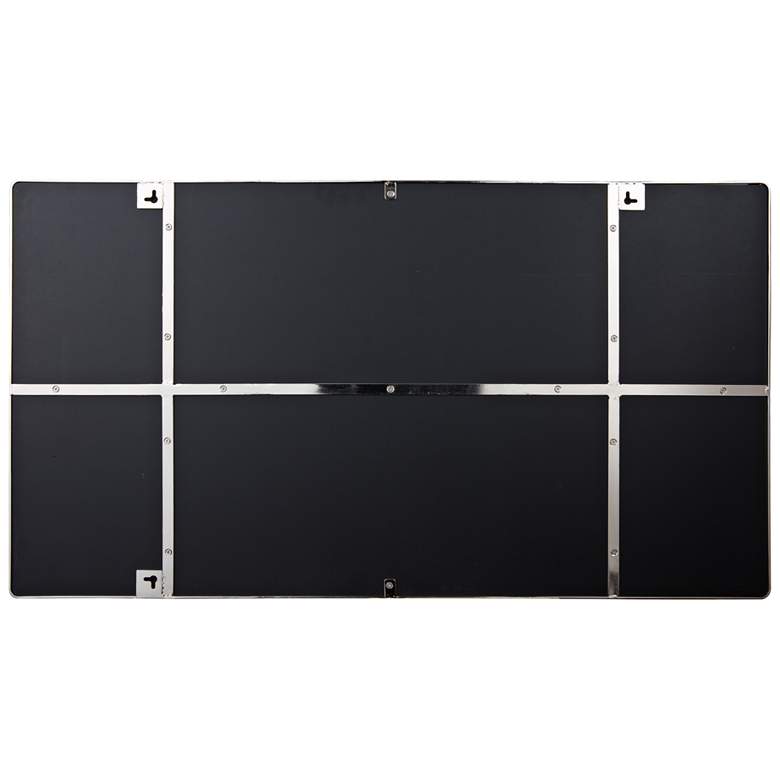 Image 4 Varaluz Casa Kye Polished Nickel 40" x 22" Wall Mirror more views