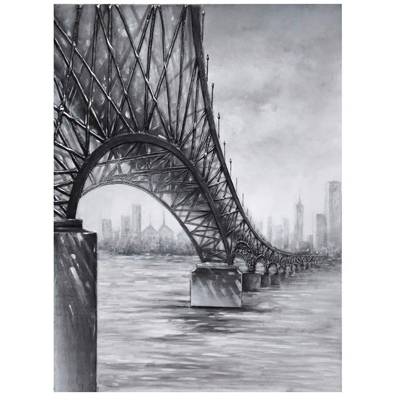 Image 1 Varaluz Casa Moody Bridge 47" High Rectangular Wall Art
