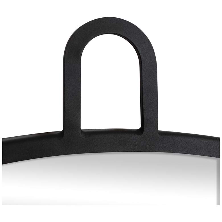 Image 4 Varaluz Casa Stopwatch Black 40" Round Oversized Wall Mirror more views