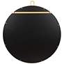 4_Varaluz Casa Stopwatch Gold 40" Round Oversized Wall Mirror more views
