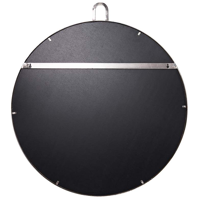 Image 4 Varaluz Casa Stopwatch Polished Nickel 30" Round Wall Mirror more views
