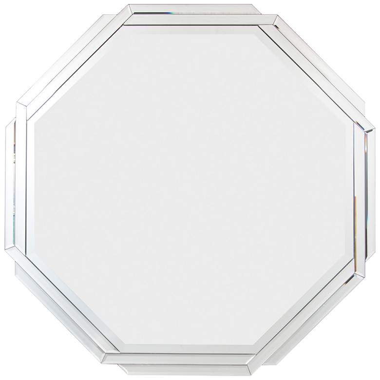 Image 1 Varaluz Casa Zoe Mirrored 34 1/4 inch Octagonal Wall Mirror