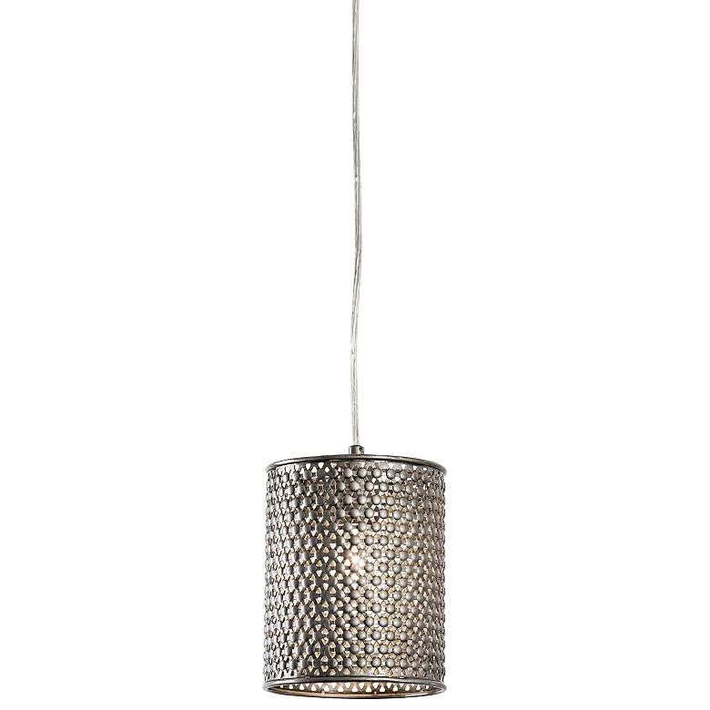 Image 1 Varaluz Casablanca 6" Wide Steel Mini Pendant