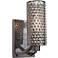 Varaluz Casablanca 9 1/2" High Recycled Steel Wall Sconce
