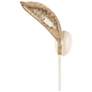 3_Varaluz Century Palm 16" Natural Seagrass/Country White 1-Light Wall S more views