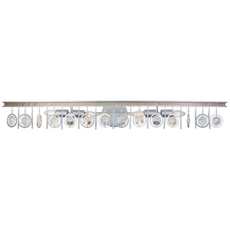 Image 1 Varaluz Charmed 44 inch Wide Silver 4-Light Bath Light