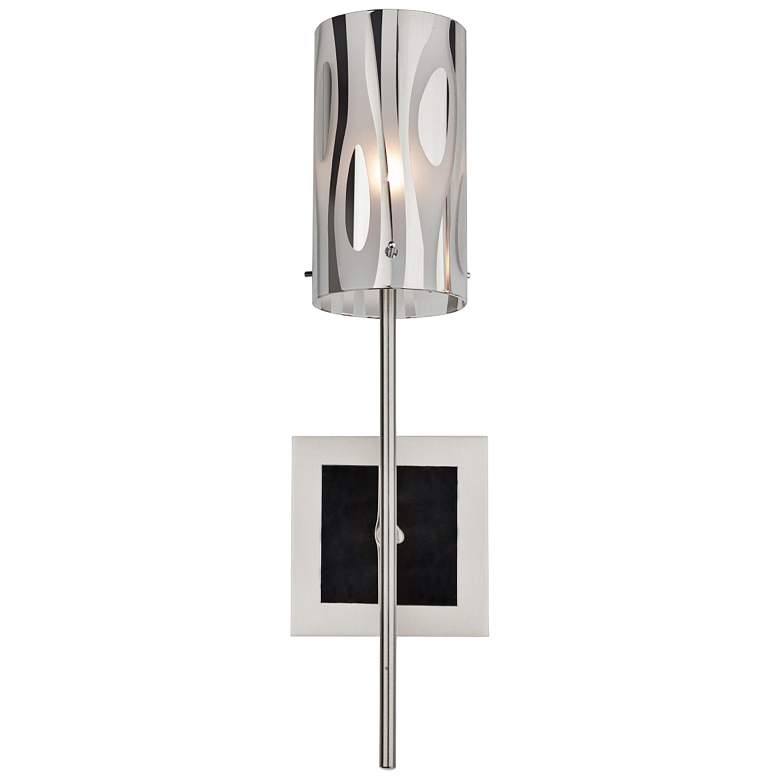 Image 2 Varaluz Chroman Empire 17" High Chrome Wall Sconce