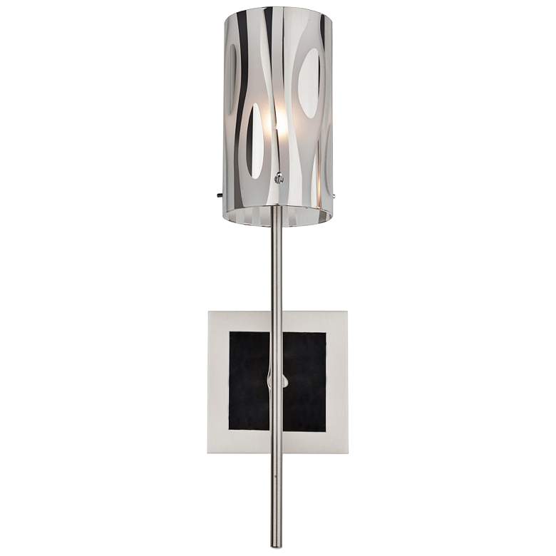 Image 2 Varaluz Chroman Empire 17 inch High Chrome Wall Sconce