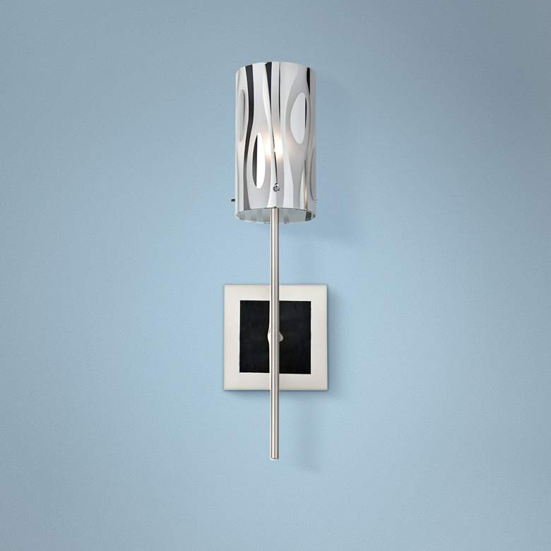 Image 1 Varaluz Chroman Empire 17" High Chrome Wall Sconce