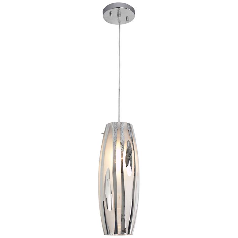 Image 2 Varaluz Chroman Empire 5 1/2" Wide Modern Glass Mini-Pendant