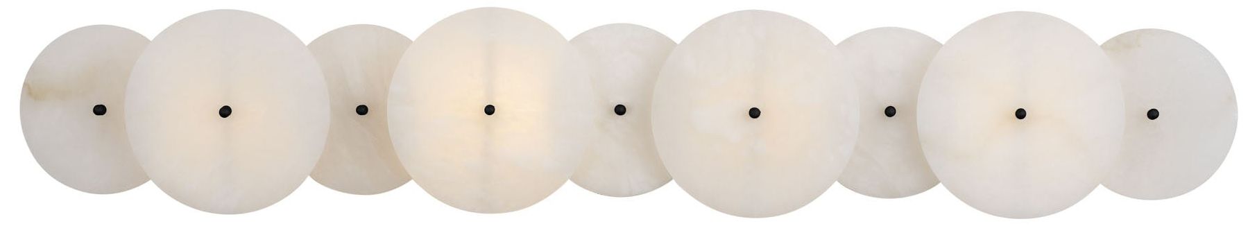 Image 3 Varaluz Cosmos 35 3/4" Wide Matte Black 4-Light Bath Light more views