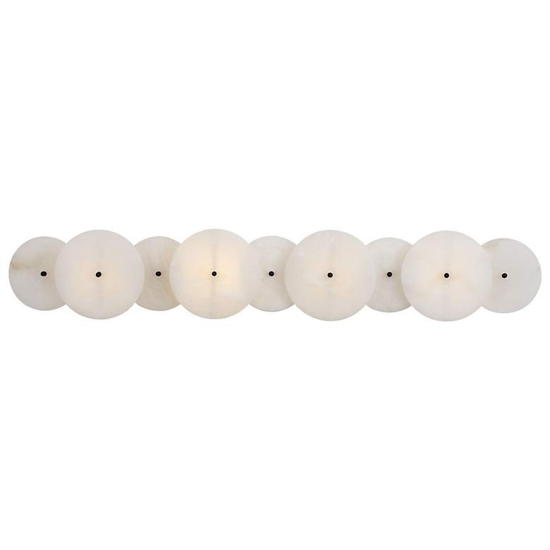 Image 3 Varaluz Cosmos 35 3/4" Wide Matte Black 4-Light Bath Light more views