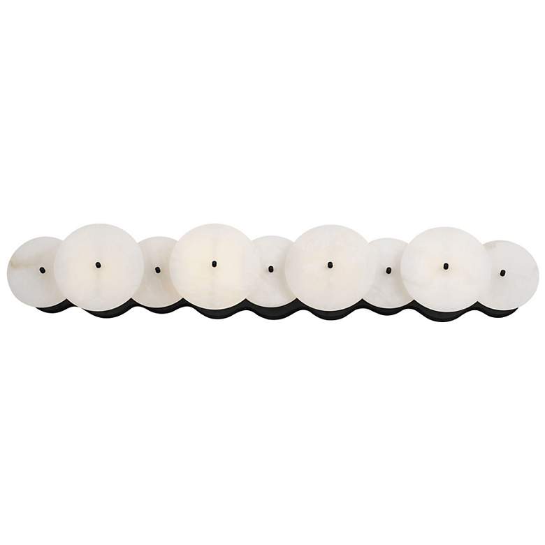 Image 5 Varaluz Cosmos 35 3/4" Wide Matte Black 4-Light Bath Light more views