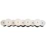 5_Varaluz Cosmos 35 3/4" Wide Matte Black 4-Light Bath Light more views