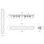 6_Varaluz Cosmos 35 3/4" Wide Matte Black 4-Light Bath Light more views