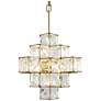 1_Varaluz Cubic 18 1/2" Wide Calypso Gold Chandelier