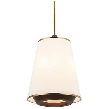 Varaluz Desert Flyer 16" Wide Satin Brass/Medium Walnut 3-Light Pendan