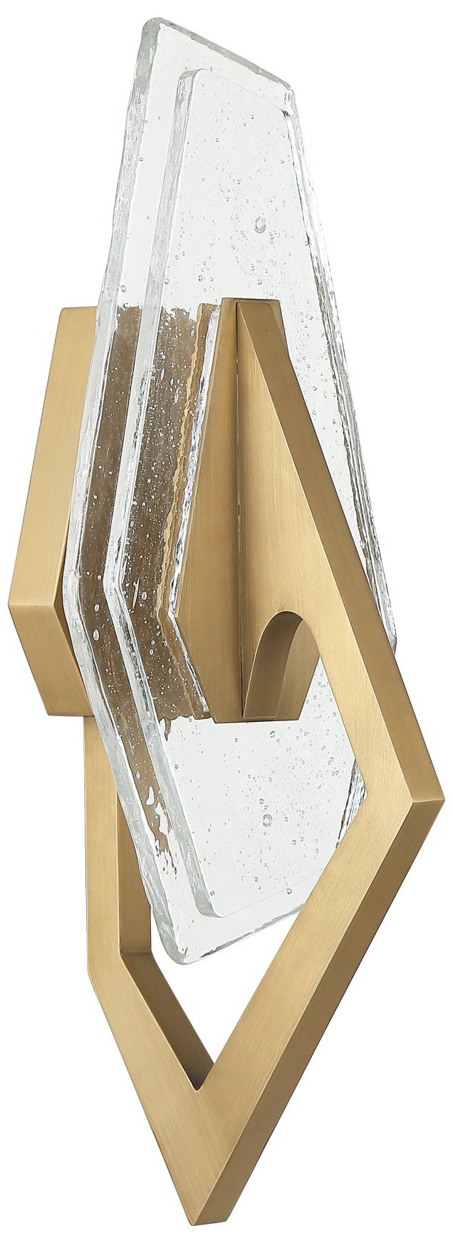 Image 5 Varaluz Down the Wrong Path 24 1/2" High Brass 1-Light Sconce more views