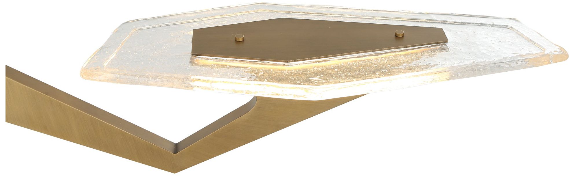 Varaluz Down the Wrong Path 47" Brass 2-Light Medium Linear Light